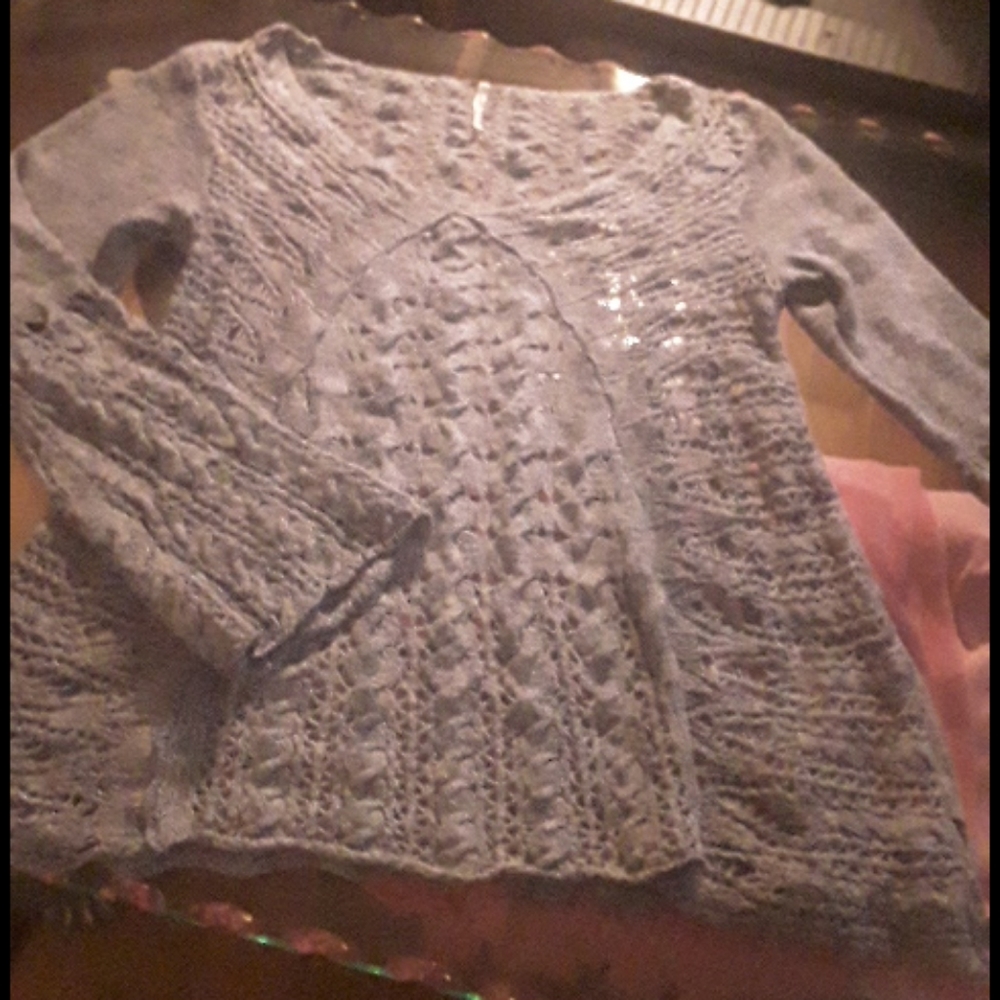 Free people bluish light gray nwot m